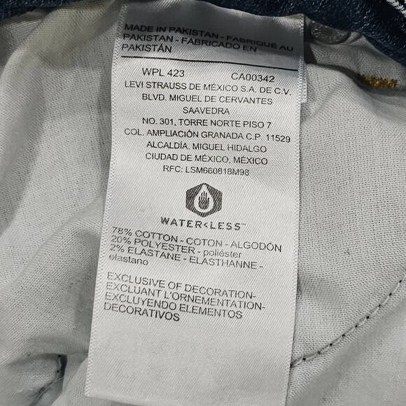 Signature by Levi Strauss & Co. Gold Label Women's Mid Rise Skinny Jeans 36X28 - Picture 6 of 8